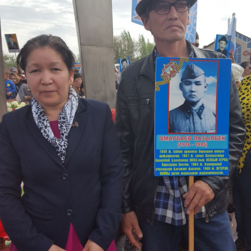 Фото ветерана: Омарбаев Пазылбек